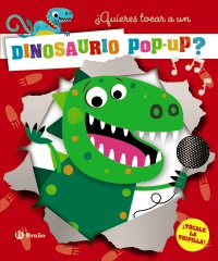 ¿Quieres tocar a un dinosaurio pop-up?